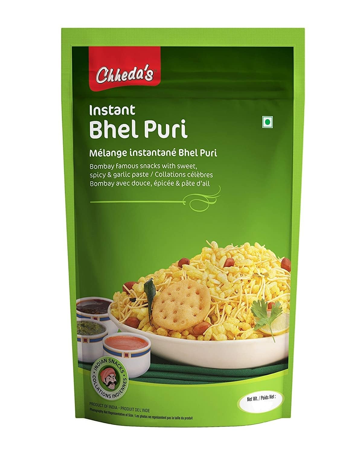 CHHEDA'S Instant Bhel Mix | Authentic Namkeen Snacks -  150 gm