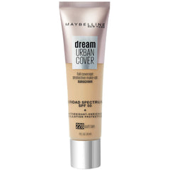 Maybelline Dream Urban Cover Flawless Coverage Foundation Makeup SPF 50 - Soft Tan