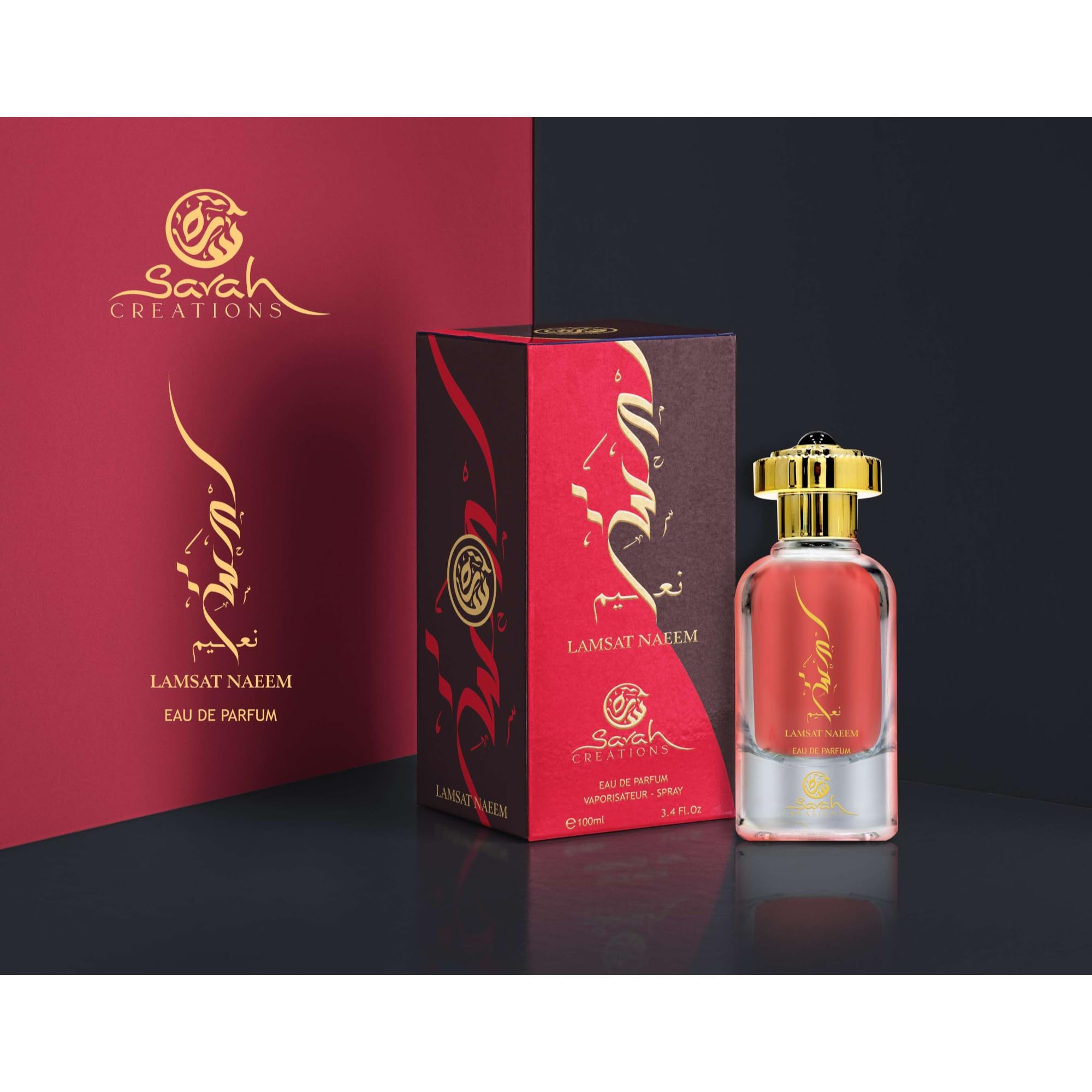 My Perfumes LAMSAT NAEEM from SARAH CREATIONS Eau De Parfum for Men and Women 100ml