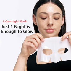 Bio-Collagen Real Deep Mask, Hydrating Overnight Hydrogel Mask, Elasticity Improvement, Pore Minimizing, For All Skin Types, Travel Essentials 34g (4 Pack)