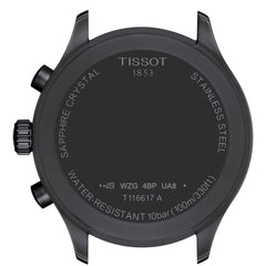 Tissot mens Chrono XL Stainless Steel Sport Watch Black T1166173705100