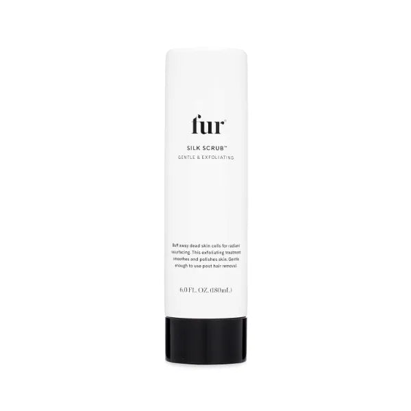 Fur Silk Scrub: Premium KP Bump Eraser - Powerful Exfoliating & Resurfacing Scrub to Smooth and Hydrate Skin While Preventing Ingrown Hairs with Natural Oils and AHAs - 6 Fl oz.