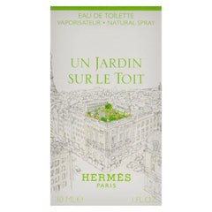 Hermes Un Jardin Sur Le Toit Eau de Toilette Spray for Women, 1 Ounce