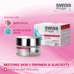 Swiss Image Anti-Age 46+ Refirming Day Cream 50 ml | Promotes Skin's Elasticity And Firmness | With Snow Algae & Alpine Glacier Water | Collagen Boosting, All Skin Types