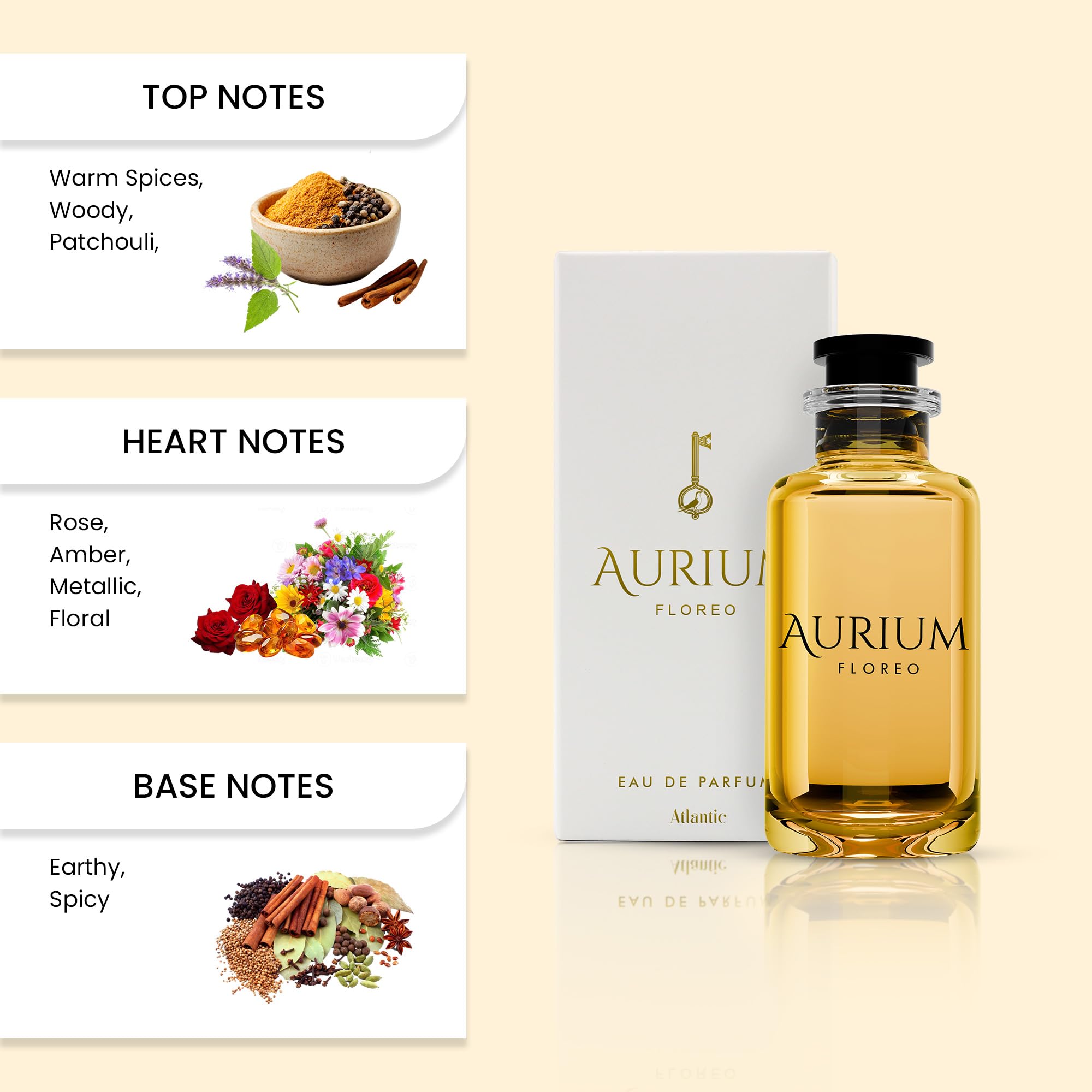 AURIUM Floreo - Perfume For Women 100ML Premium Long Lasting Women Perfume