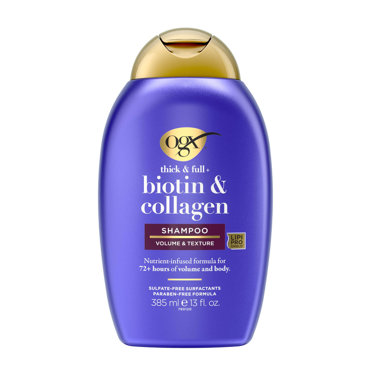 OGX Thick & Full Biotin & Collagen Shampoo, Voulme and Texture - 385ml