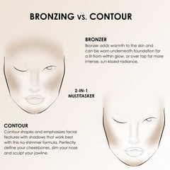 Temptu S/B Airbrush Contour, Shimmer Bronzer, 1 Fl Oz