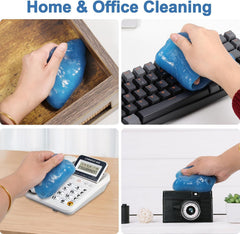 McMola Car Cleaning Gel, Detail Tools Car Cleaning Putty Dust Air Vent Interior Detail Putty Universal Dust Cleaner for Auto Laptop Car Laptop Keyboard, Camera, Printers, Calculator Cleaner