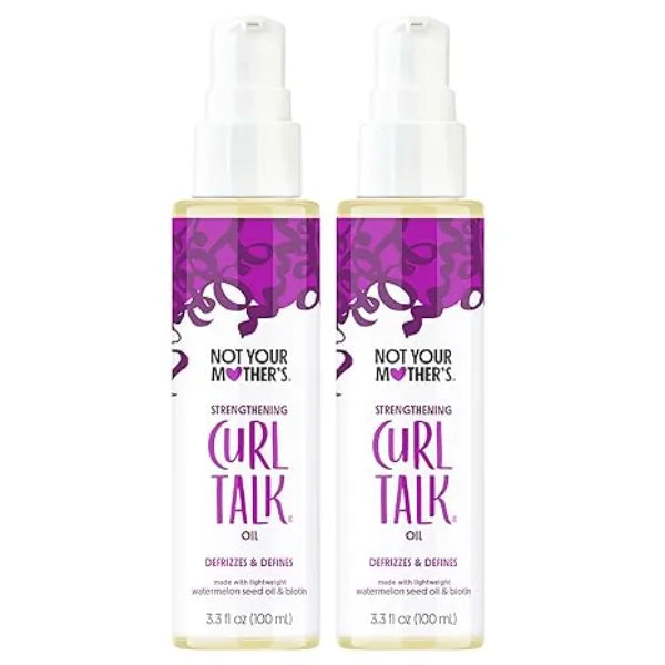 Not Your Mother's Curl Talk Strengthening Oil Nourishing, Frizz Control, and Strengthening Oil for Curls