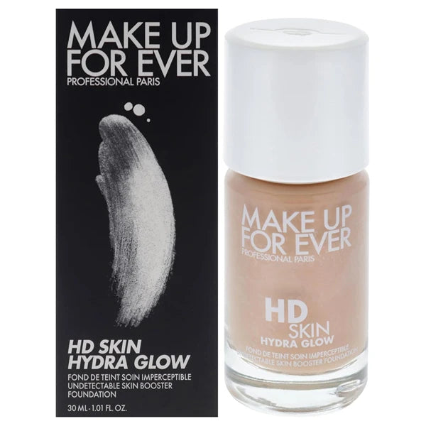 Make Up For Ever HD Skin Hydra Glow - 2R28 Cool Sand - 1 Oz Foundation