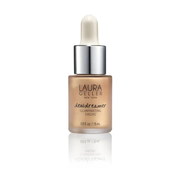 LAURA GELLER NEW YORK Dewdreamer Illuminating Drops, Gilded Honey, 0.5 Fl Oz