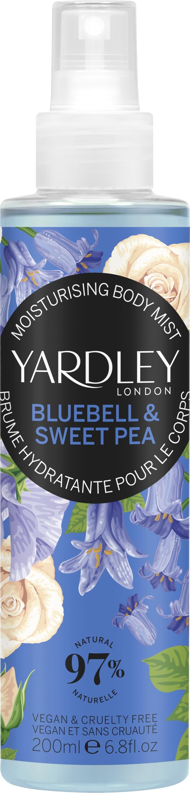 Yardley London Bluebell and Sweet pea Fragrance Mist