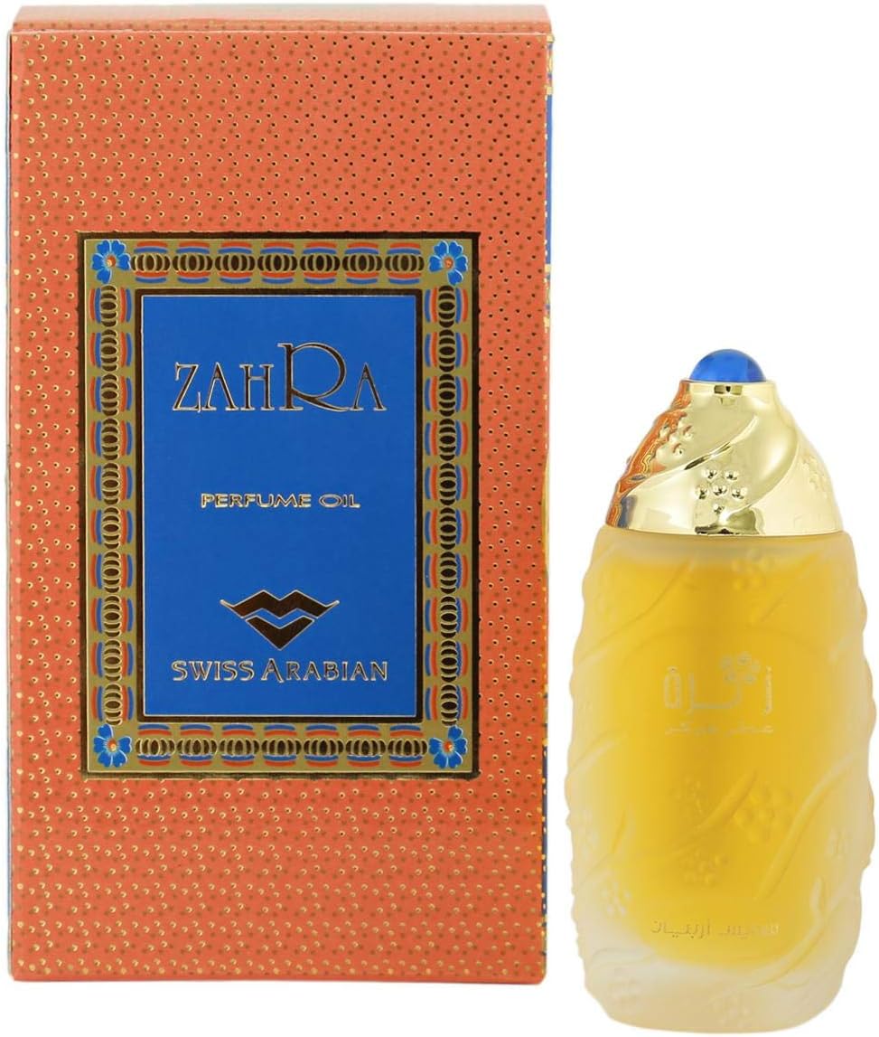 Zahra Concentrated Perfume Oil by Swiss Arabian for Unisex - 30 ml