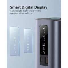 Baseus Spacemate (WIN) 11-in-1 USB-C Docking Station - Triple 4K Display, 100W PD