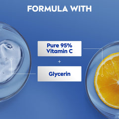 NIVEA Body Lotion for Normal to Dry Skin, Natural Glow, with Vitamin C and UV Filter, Moisturizes and Evens Skin Tone, 400ml
