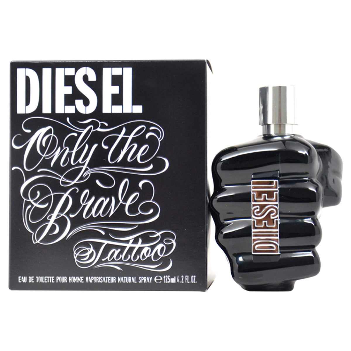 Diesel Only The Brave Tattoo Eau de Toilette for Men, 125ml