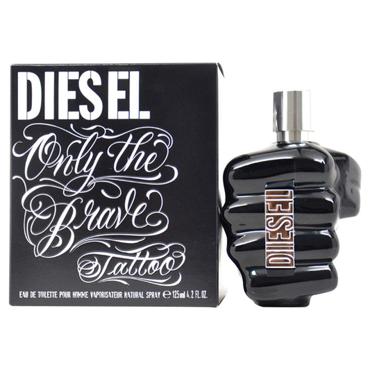 Diesel Only The Brave Tattoo Eau de Toilette for Men, 125ml