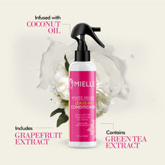 Mielle Organics White Peony Sulfate-Free Leave-In Conditioner, Color Safe, 8 Ounces
