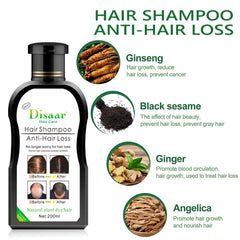 Dissar Men's Hair Loss Thick Dexe C1 Shampoo with Growth Serum (200ml)