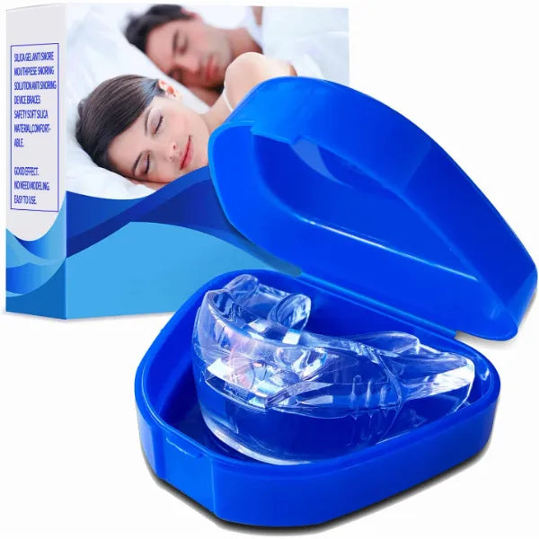 MFANBLAS Anti-Snoring Device - Anti Snoring Mouthpiece Mouth Guard - Effective Snoring Solution, Adjustable Anti -Snore Solution for Men and Women - MF75