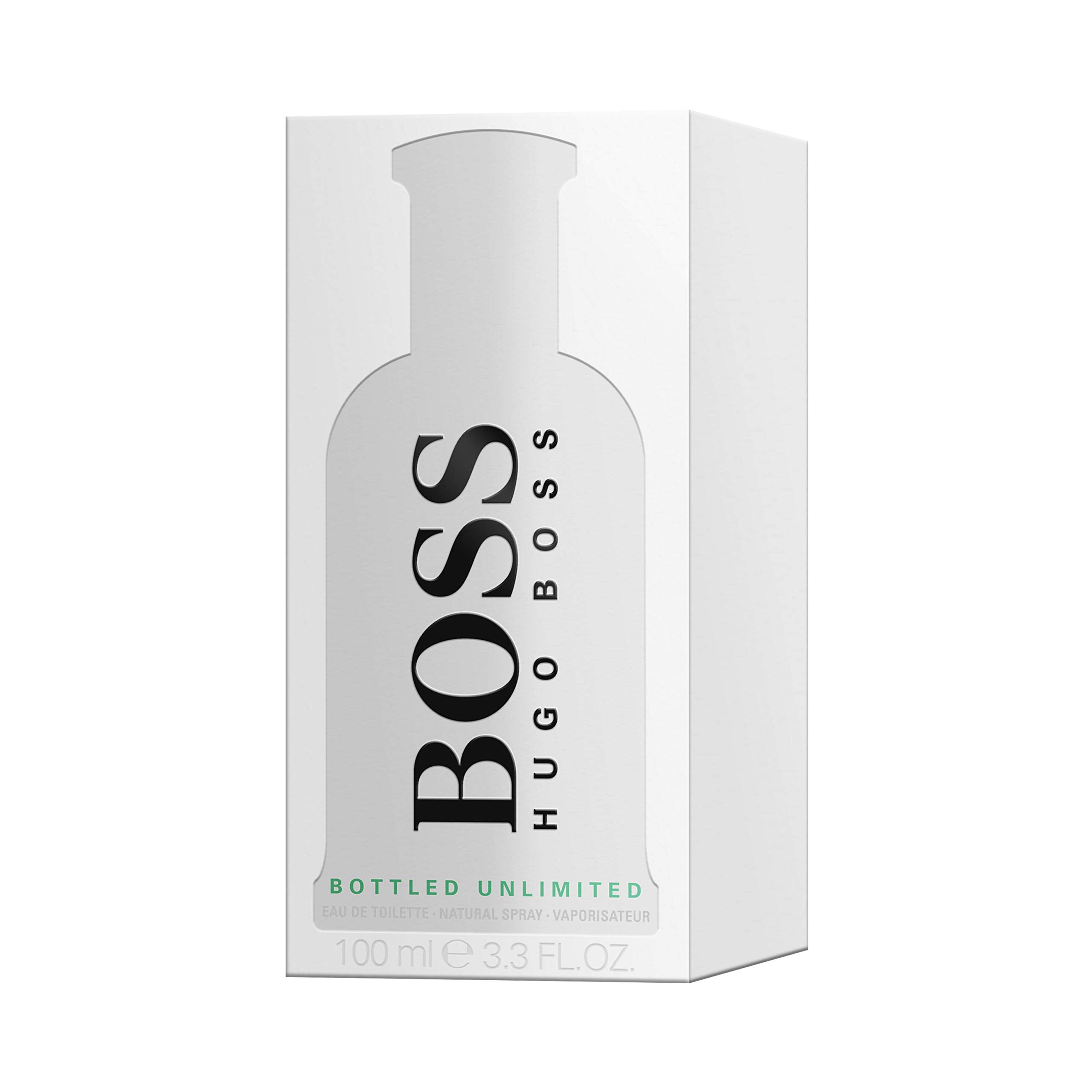 Hugo Boss Bottled Night - Eau De Toilette For Men, 200 ML & Unlimited Men's Toilette, 100