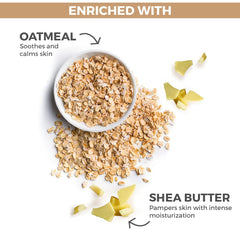 ST. Ives St Oatmeal & Shea Butter Body Wash | Moisturizing Body Wash for Sensitive and Dry Skin | 22 Fl. Oz.