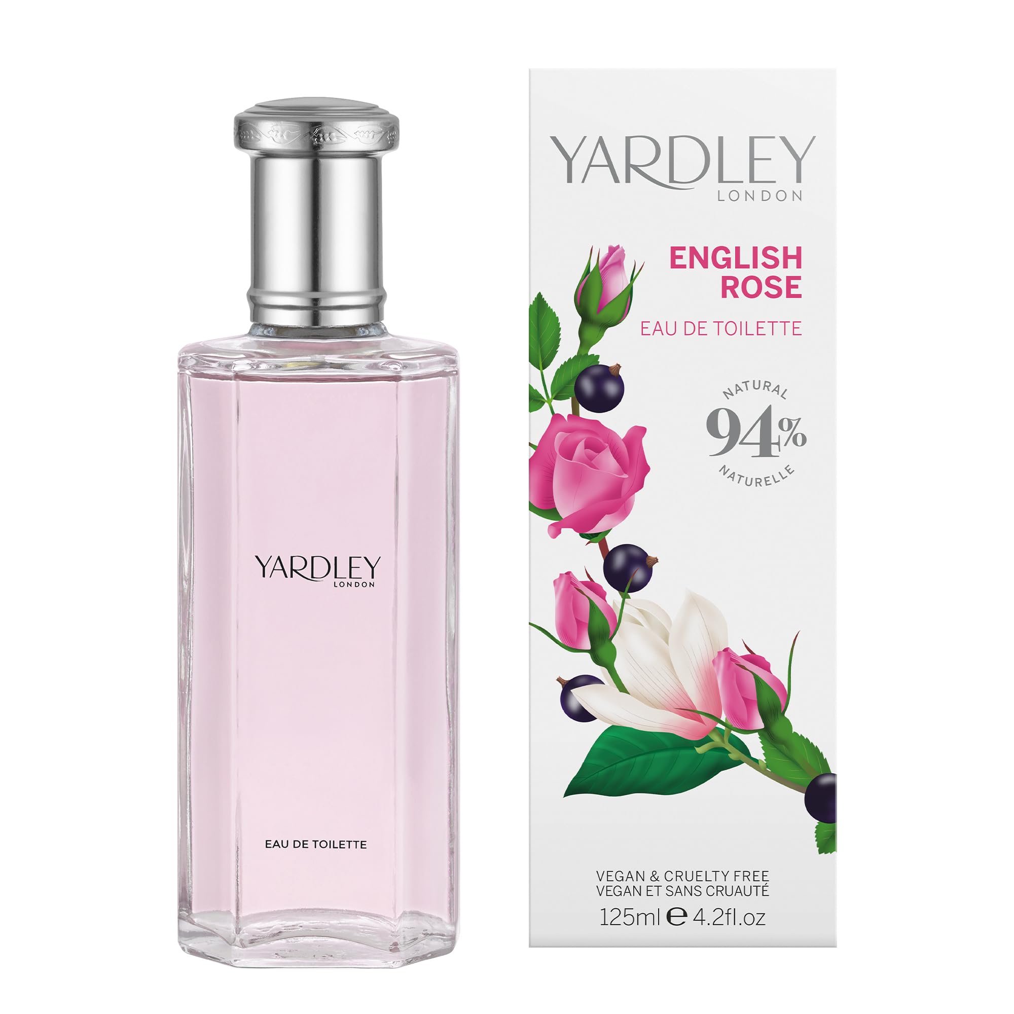 Yardley Of London English Rose EDT/Eau de Toilette Perfume for her 50ml