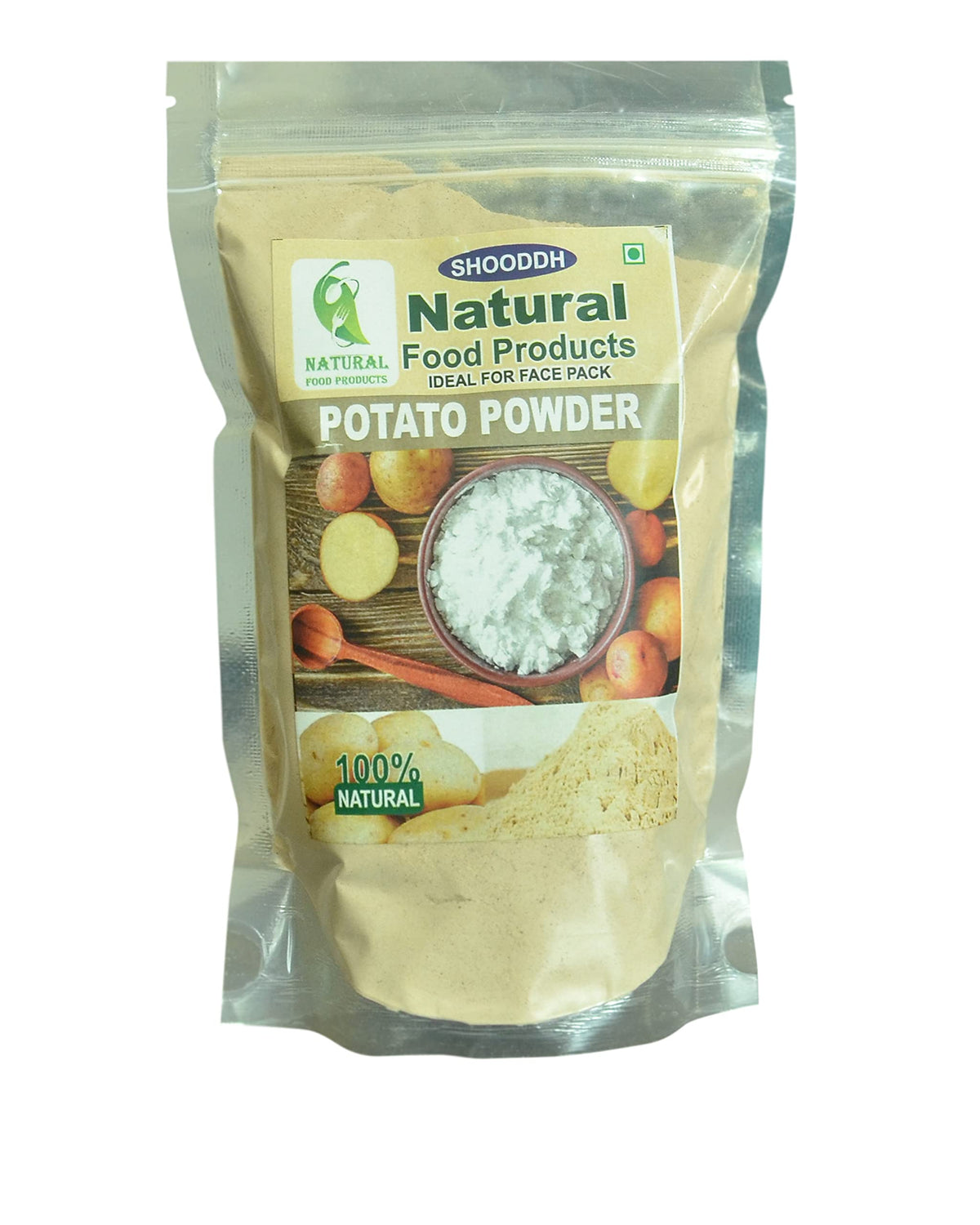 SHOODDH 100% NATURAL POTATO FACE POWDER All Natural 12 x 250 GM (Buy 6 and Get 6 Free)