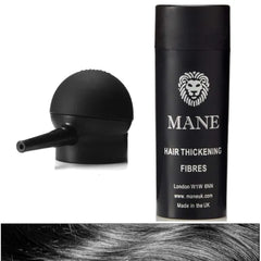 Mane Hair Building Fibers with a Spray Applicator-Full range of 11 natural colours