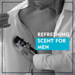 NIVEA MEN Antiperspirant Spray for Men, Black & White Invisible Protection Fresh, 2x150ml