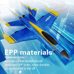 D Remote Control Airplane, 2.4Ghz 2 Channel RC Plane Ready to Fly, Easy to Fly RC Aircraft and Great Gift Toy for Beginners and Kids, Upgraded with Propeller Saver