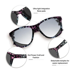 KANASTAL Polarized Sunglasses for Women, Classic Square Mens Sun Glasses, Lightweight Shades for Womens Outdoor 100% UV400 Protection Driving Fishing Golf Outdoor Activities