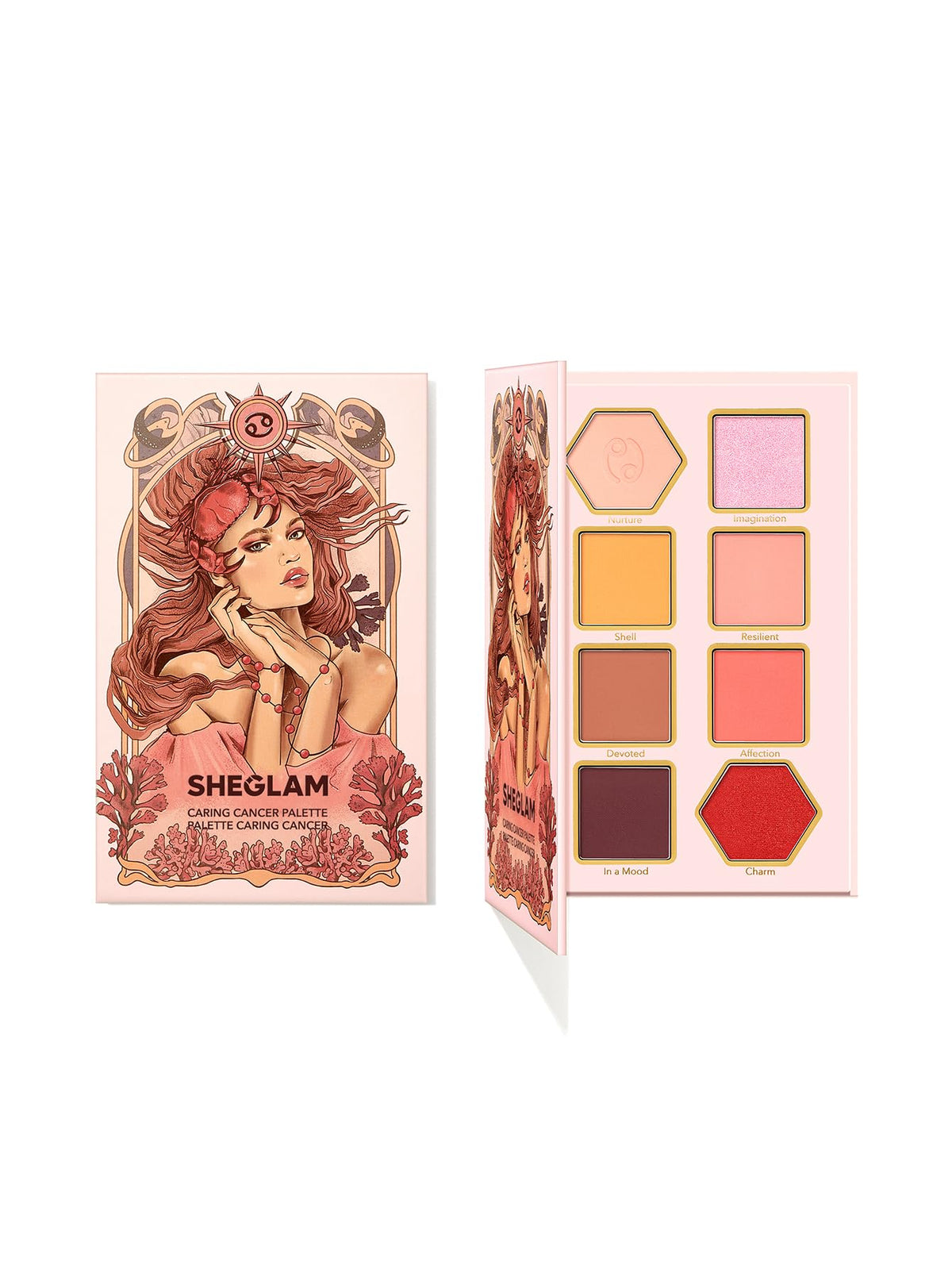 Shiglam Palette Care Cancer 8 Colors 8.6g