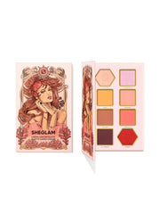 Shiglam Palette Care Cancer 8 Colors 8.6g