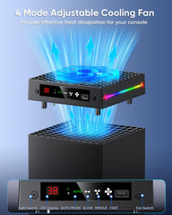 [LED Display] Auto Cooling Fan for Xbox Series X with 9 RGB Light Modes