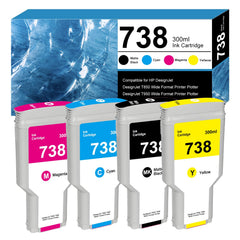 HP 738XL 300ml Replacement Ink Cartridge for HP 738 Printer