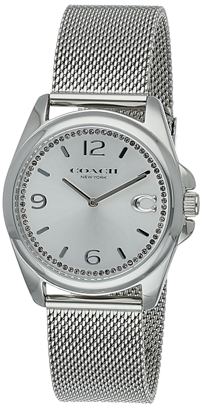 Coach GREYSON Men's Watch, Analog-Silver