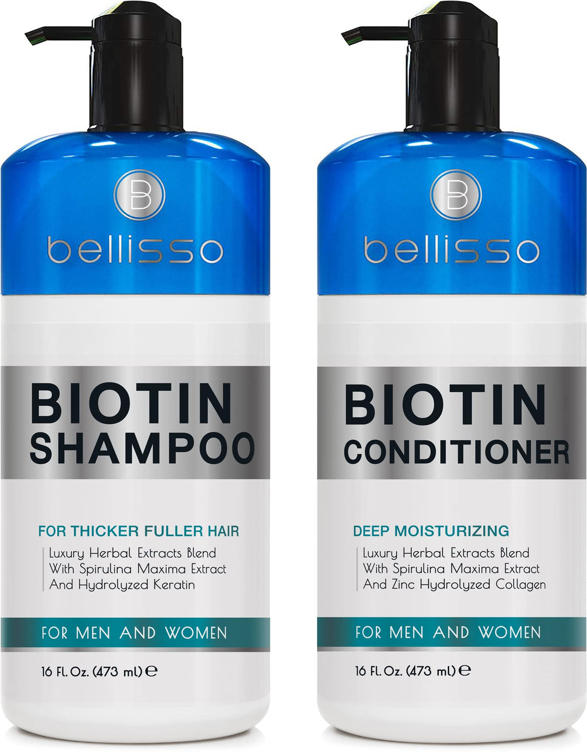 NOXZEMA Biotin Shampoo and Conditioner for Hair Growth