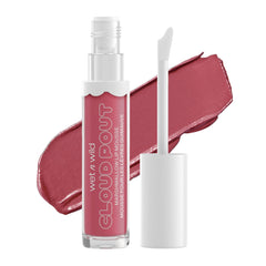Wet n Wild Cloud Bout Lip Cream with Marshmallow, Pink March to My Mallow | Argan Oil | Vitamin E