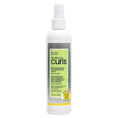ALL ABOUT CURLS Bond-Building Anti-Breakage Spray, Strengthens & Protects, Vegan & Cruelty Free, Sulfate Free, 8 Fl Oz