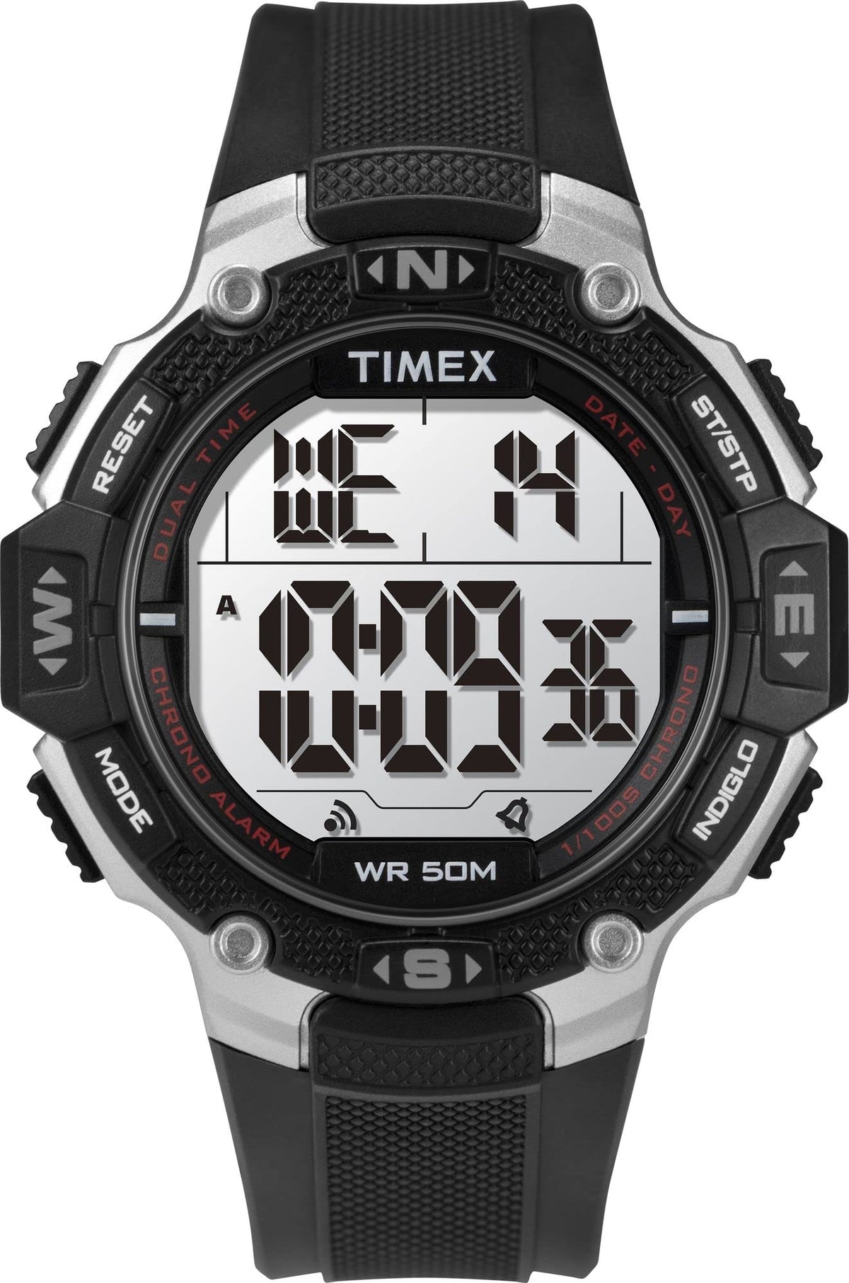 Timex Men's DGTL Rugged 46mm Watch - Black/Gray