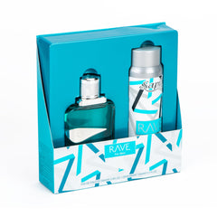 Sapil Rave for Men 100ml EDP/150ml Deo Giftset