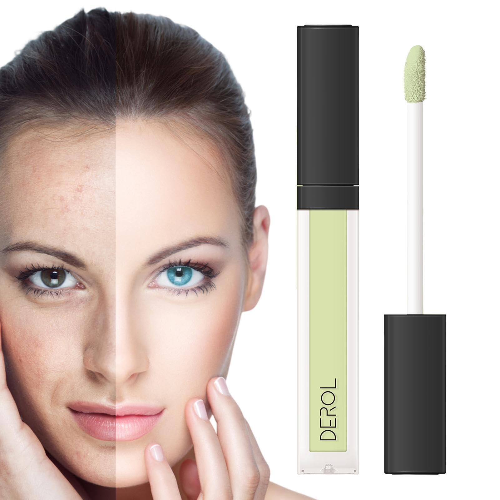 Liquid Foundation Full Coverage | Longwear Face Foundation For Women And Girls - Natural Looking Concealer For Women, Girls For Daily Life, Picnic, Traveling, Dating, Camping