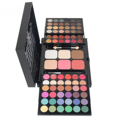 AEENAA 78 Color Face Make-Up Kit – Multicolor Palette with 48 Eyeshadows, 24 Lip Glosses, 6 Concealers & 6 Foundations – All-in-One Beauty Set for Professional & Personal Use