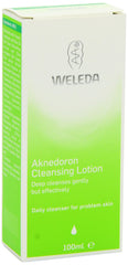 Weleda Acnidoron Cleansing Lotion, Treats Bacteria, Skin Problems, Spot Treatment, Deep Cleansing, Purifying, Certified Natural & Organic, 100ml