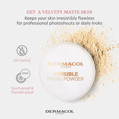 Dermacol Invisible Fixing Powder Natural, 13.5 g