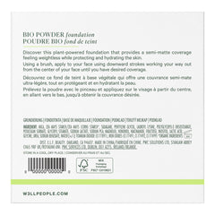 WELL PEOPLE Bio Powder Foundation - Lightweight, Hydrating, Semi-Matte Finish (9W)