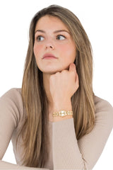 Invicta Wildflower 0134 Women's Quartz Watch - 21 mm -  Gold