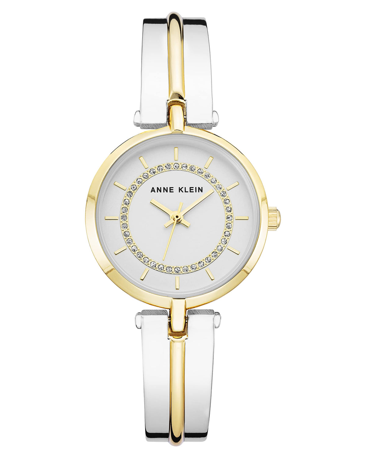 Anne Klein Women's Glitter Accented Bangle Watch