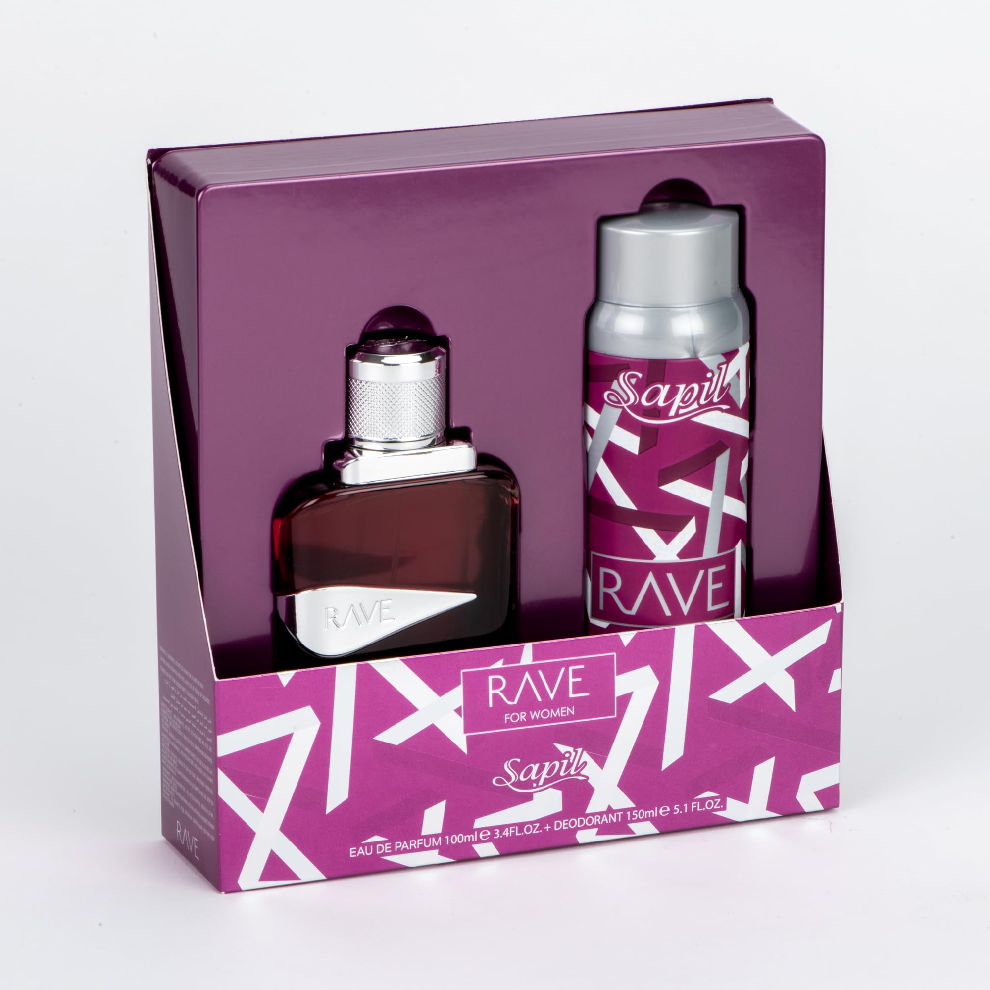 Sapil Rave for Women 100ml EDP and 150ml Deo Giftset